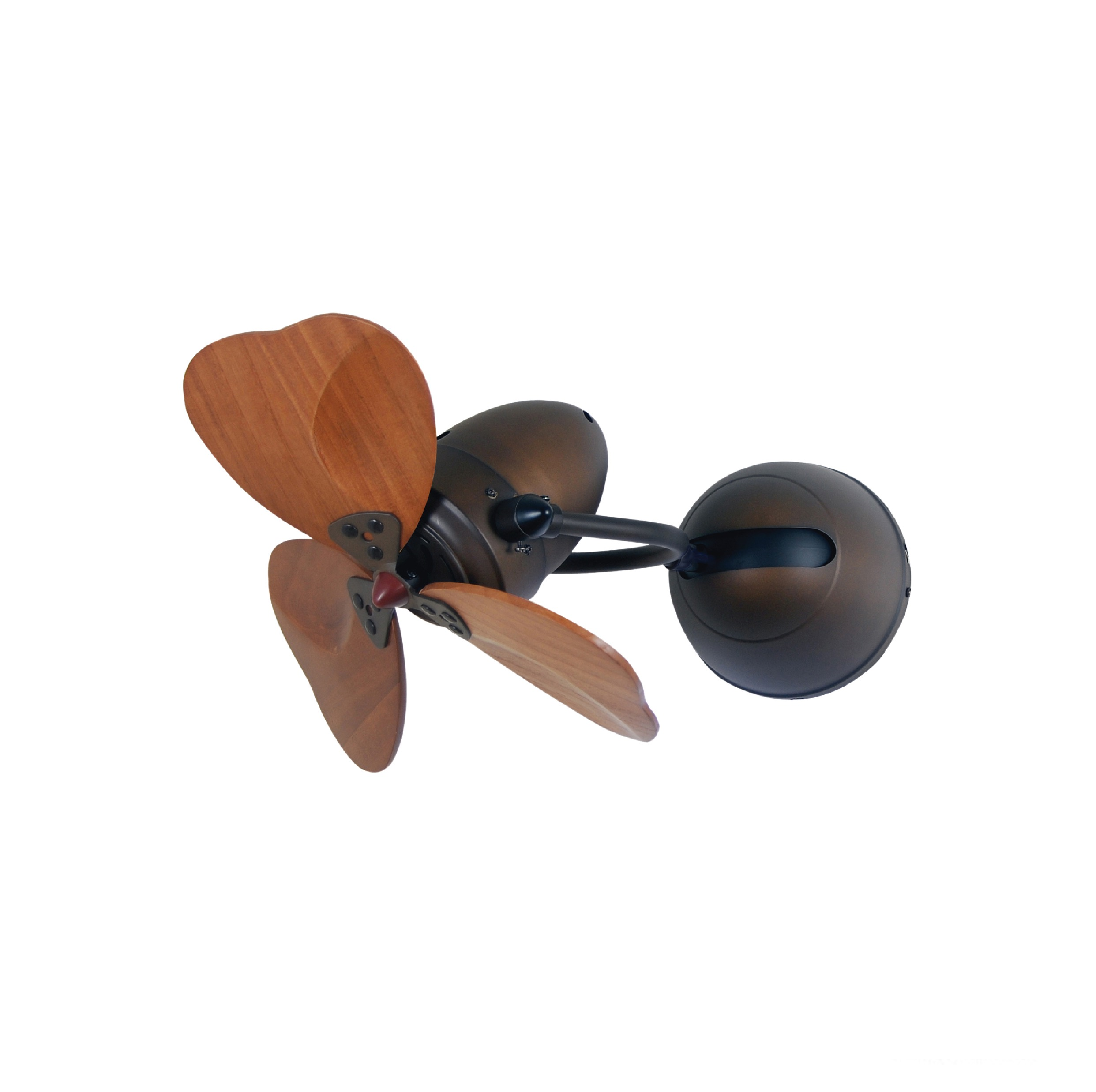 VENTO - FINO CHIC (HEART) 16-Inch DC Motor Wall Fan (RB/Mahogany)